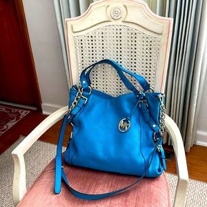 Michael Kors Blue Crossbody Purse